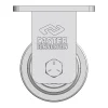 6" CC Juggernaut Cast Nylon Rigid Caster