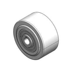 6" CC Juggernaut Heavy Duty Wheel with Top Hats