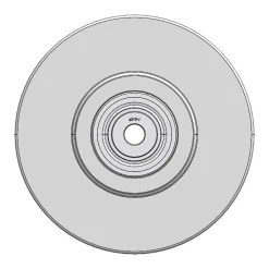 12" CC Juggernaut Heavy Duty Wheel with Top Hats