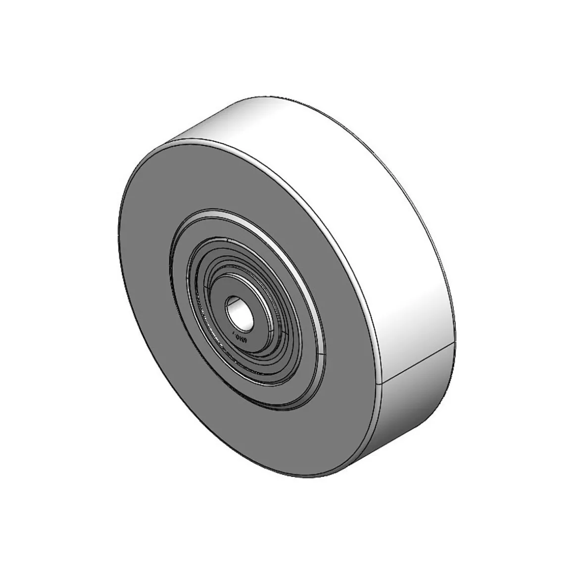10" CC Juggernaut Heavy Duty Wheel with Top Hats