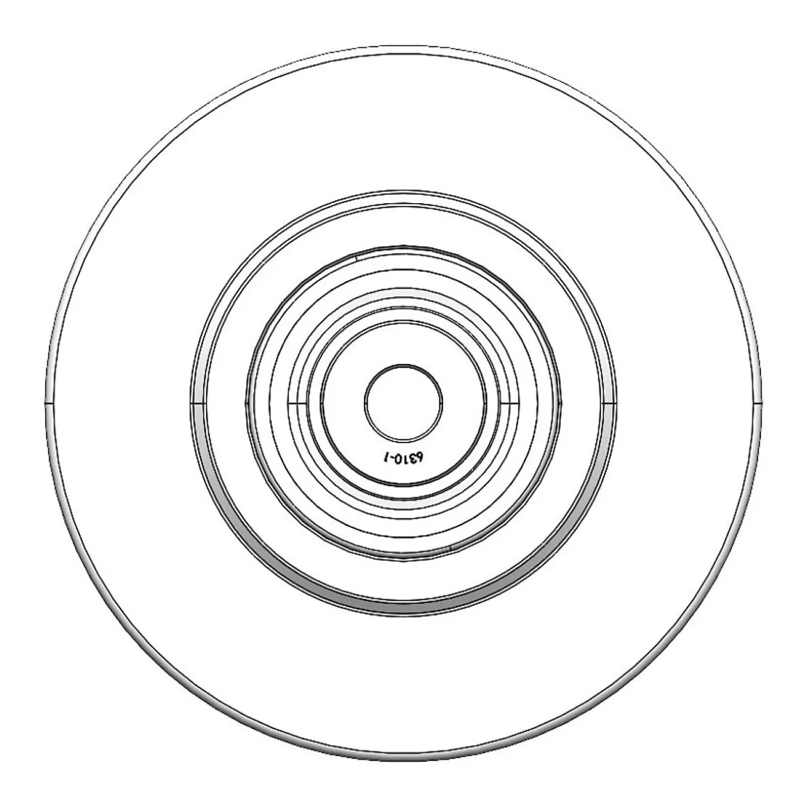 10" CC Juggernaut Heavy Duty Wheel with Top Hats