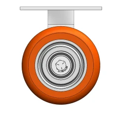 6" CC Nexus Outrigger-Style Rigid Caster