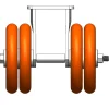 6" CC Nexus Outrigger-Style Rigid Caster