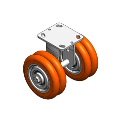 6" CC Nexus Outrigger-Style Rigid Caster
