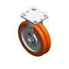 8" CC Nexus Rigid Caster - 4" X 4-1/2" top plate