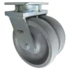 8" CC Nylex Dual-Wheel Kingpinless Swivel Caster