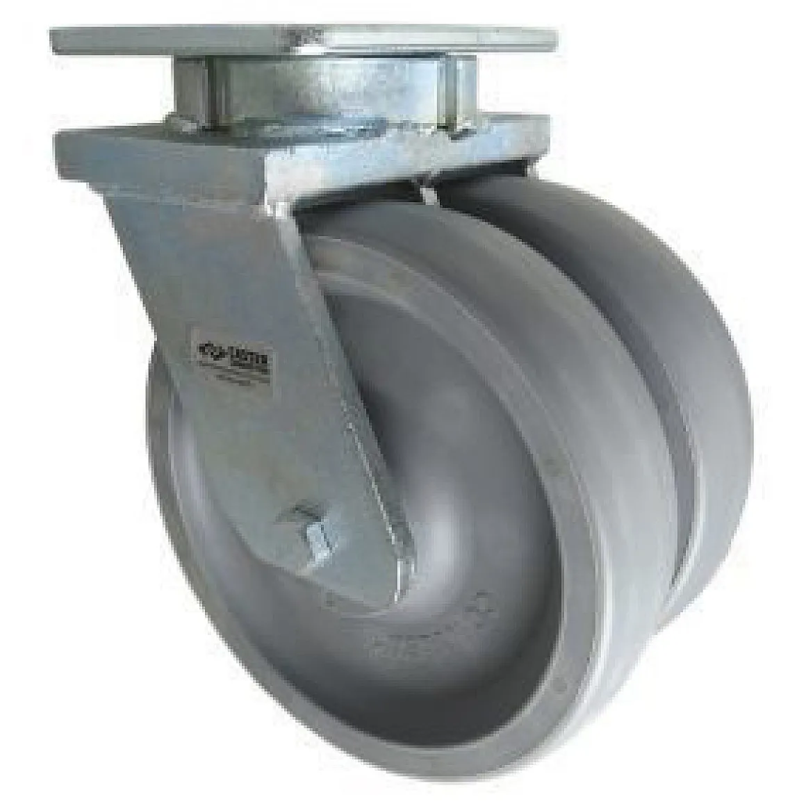 8" CC Nylex Dual-Wheel Kingpinless Swivel Caster