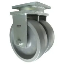 10" CC Nylex Dual-Wheel Rigid Caster