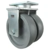 10" CC Nylex Dual-Wheel Rigid Caster