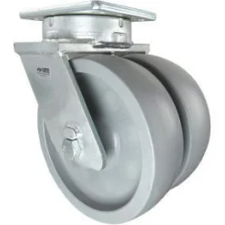10" CC Nylex Kingpinless Dual-Wheel Swivel Caster