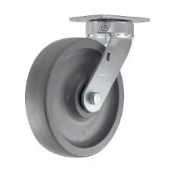 8" CC Nylex Kingpinless Swivel Caster w/ Extended Swivel Lead