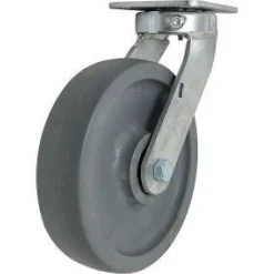 8" CC Nylex Kingpinless Swivel Caster with Extended Swivel Lead