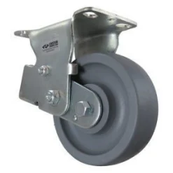 6" CC Nylex Spring-Loaded Rigid Caster