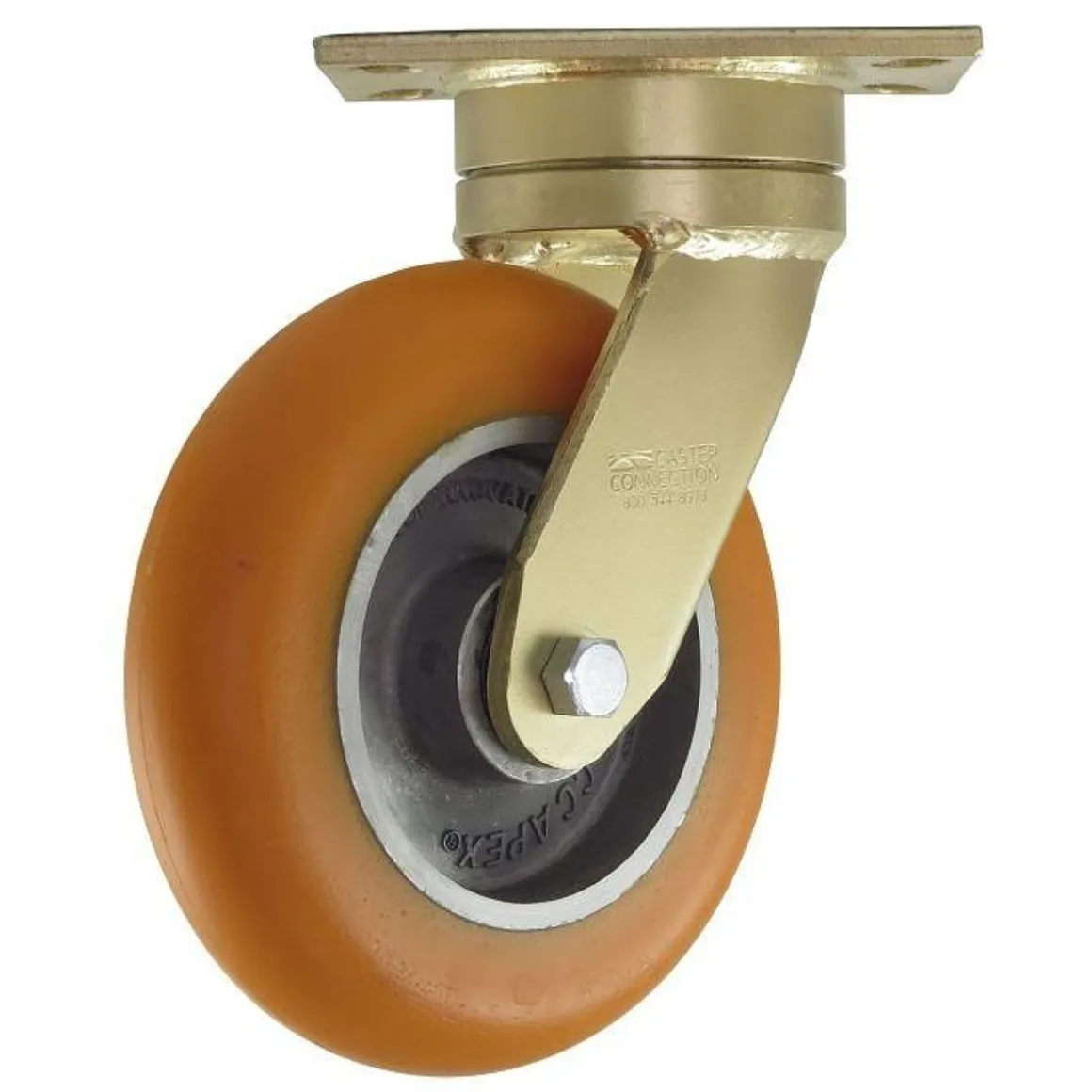 8" CC Peak Heavy Duty Maintenance-Free Swivel CC Apex Caster