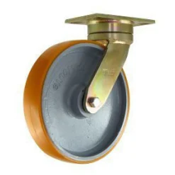 10" CC Peak Heavy Duty Maintenance-Free Swivel CC Stout HD Caster w/ Extended Swivel Lead
