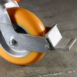 6" CC Peak Maintenance-Free Swivel CC Apex Caster w/ Built-In Brake