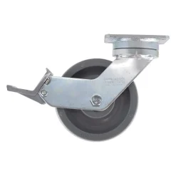 6" CC Peak Maintenance-Free Swivel CC Nylex Caster w/ Built-In Brake
