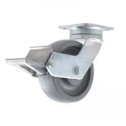 6" CC Peak Maintenance-Free Swivel CC Nylex Caster w/ Built-In Brake