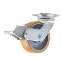 6" CC Peak Maintenance-Free Swivel CC Stout HD Caster w/ Built-In Brake