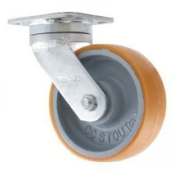 6" CC Peak Maintenance-Free Swivel CC Stout HD Caster w/ Extended Swivel Lead