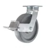 8" CC Peak Maintenance-Free Swivel CC Nylex Caster w/ Built-In Brake