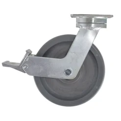 8" CC Peak Maintenance-Free Swivel CC Nylex Caster w/ Built-In Brake