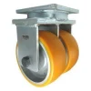 8" CC Stout Dual-Wheel Rigid Caster