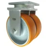 10" CC Stout HD Dual-Wheel Rigid Caster
