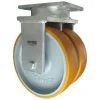 8" CC Stout HD Dual-Wheel Rigid Caster
