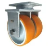 8" CC Stout HD Dual-Wheel Rigid Caster