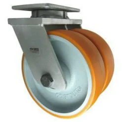 10" CC Stout HD Kingpinless Dual-Wheel Swivel Caster