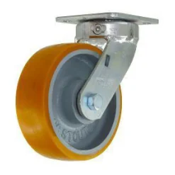 6" CC Stout HD Kingpinless Swivel Caster w/ Extended Swivel Lead