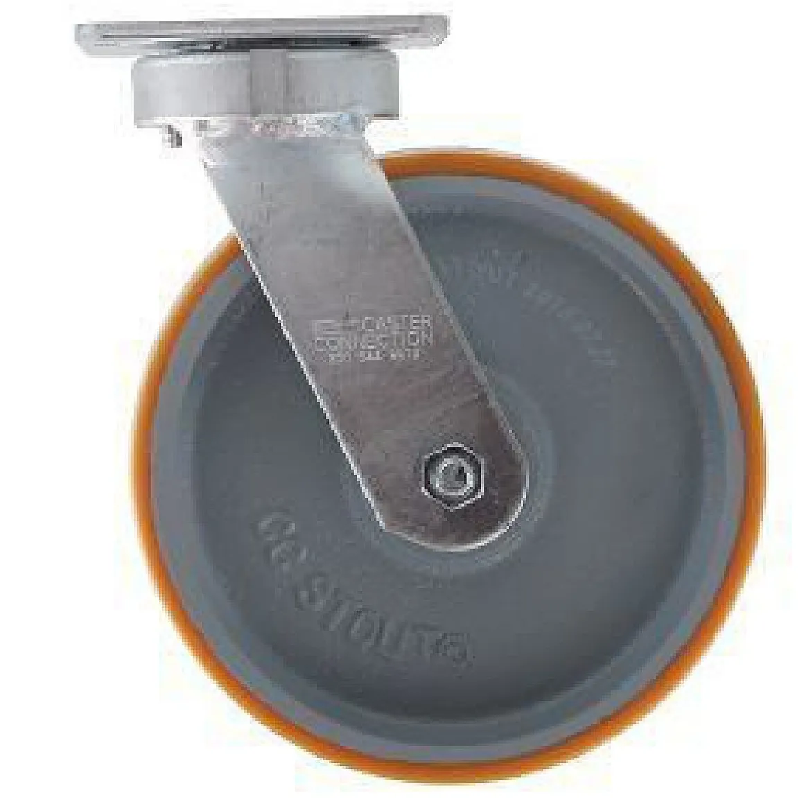 8" CC Stout HD Kingpinless Swivel Caster