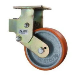 6" CC Stout HD Spring-Loaded Rigid Caster