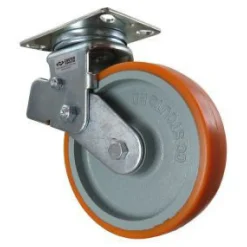 8" CC Stout HD Spring-Loaded Swivel Caster