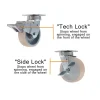 4" CC Stout HD Swivel Caster