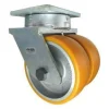 8" CC Stout Kingpinless Dual-Wheel Swivel Caster