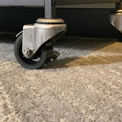 3" CC Vintage Black Cast Iron Swivel Caster