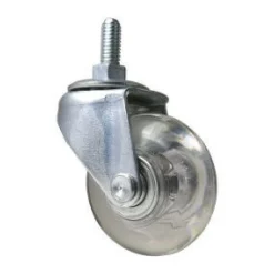 2" Clear Ice Swivel Caster