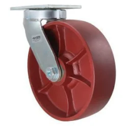 10" Crown-Tread Ductile Steel Kingpinless Swivel Caster