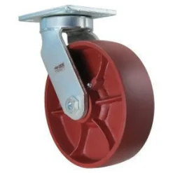 10" Crown-Tread Ductile Steel Kingpinless Swivel Caster