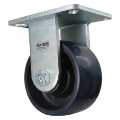 6" Crown-Tread Polyurethane Rigid Caster