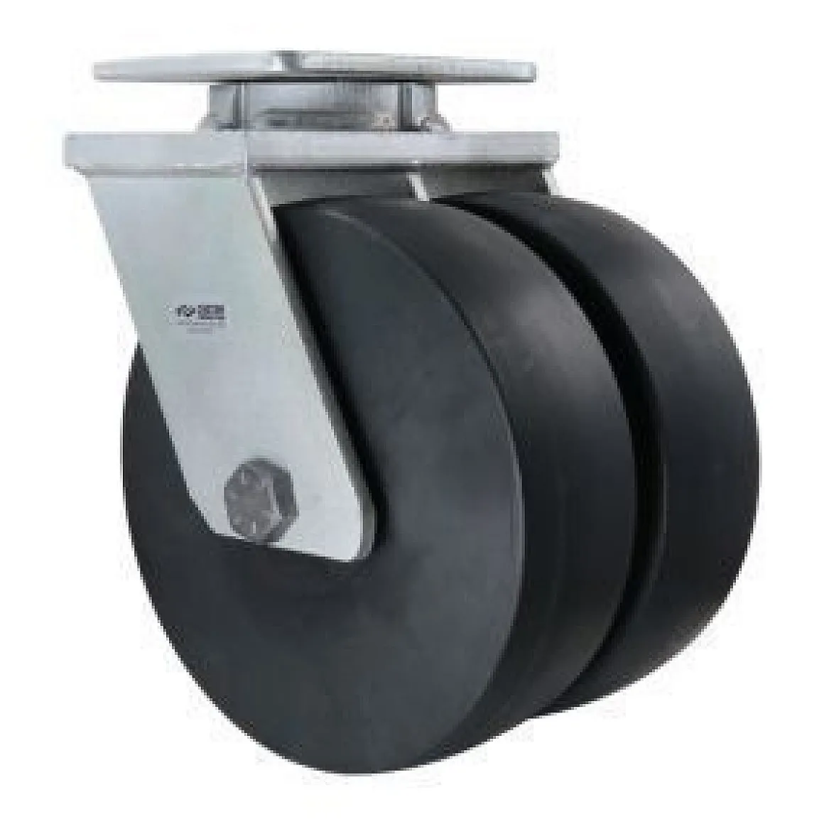 10" Dual-Wheel Nylon Kingpinless Swivel Caster