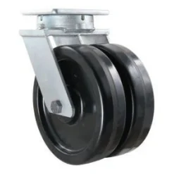 12" Dual-Wheel Phenolic Kingpinless Swivel Caster