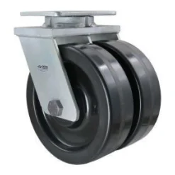 10" Dual-Wheel Phenolic Kingpinless Swivel Caster