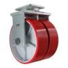 10" Dual-Wheel Polyurethane Rigid Caster