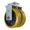 10" Dual-Wheel Polyurethane Rigid Caster