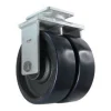 10" Dual-Wheel Polyurethane Rigid Caster