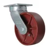 6" Ductile Steel Kingpinless Extended-Lead Swivel Caster