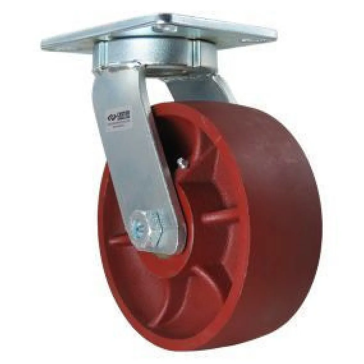 8" Ductile Steel Kingpinless Swivel Caster